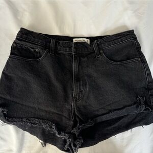 Abercrombie & Fitch size 31/12 curve love The Mom Short high rise